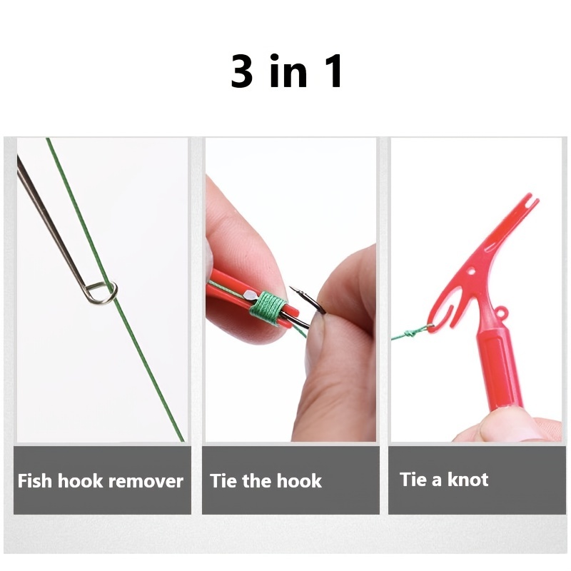 1pc 3 in 1 Estrattore Pesca Un - Fishing Hook Sharpener recensione e prezzo
