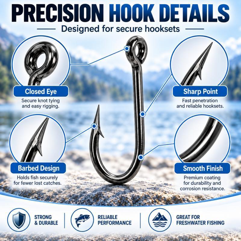 Set da 100 ami da pesca con ar - Fishing Hook Assortment recensione e prezzo